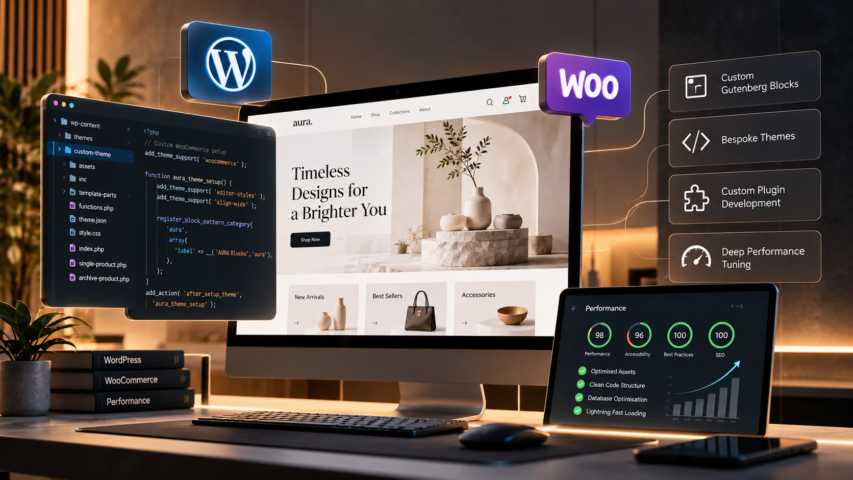 WordPress & WooCommerce Engine